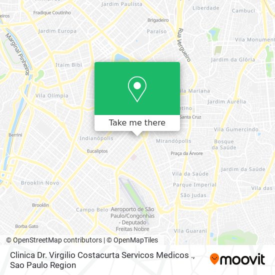 Clinica Dr. Virgilio Costacurta Servicos Medicos . map