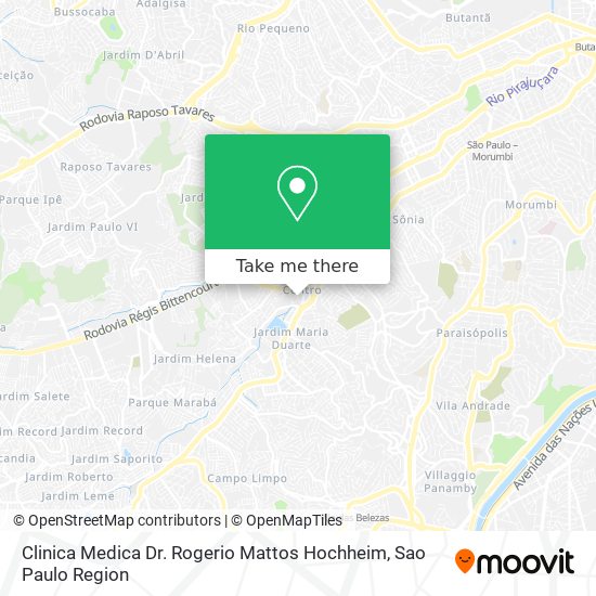 Clinica Medica Dr. Rogerio Mattos Hochheim map