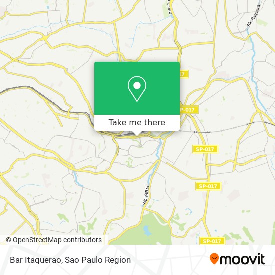 Mapa Bar Itaquerao