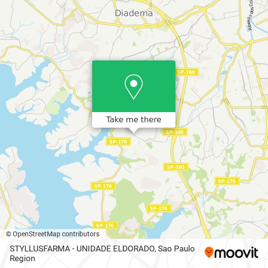 STYLLUSFARMA - UNIDADE ELDORADO map