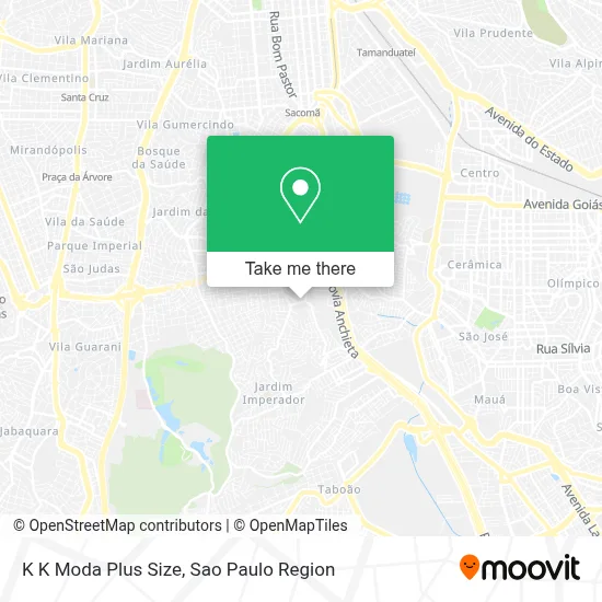 K K Moda Plus Size map