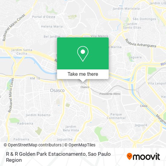 R & R Golden Park Estacionamento map