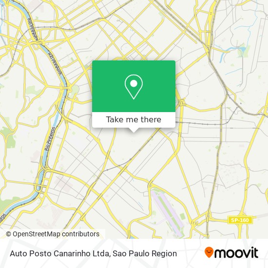 Auto Posto Canarinho Ltda map