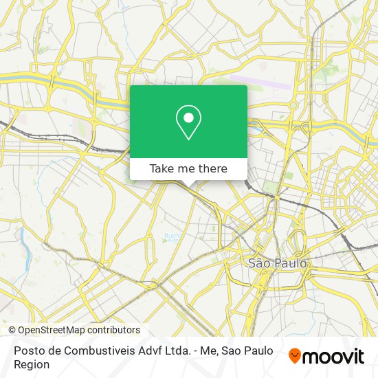 Posto de Combustiveis Advf Ltda. - Me map