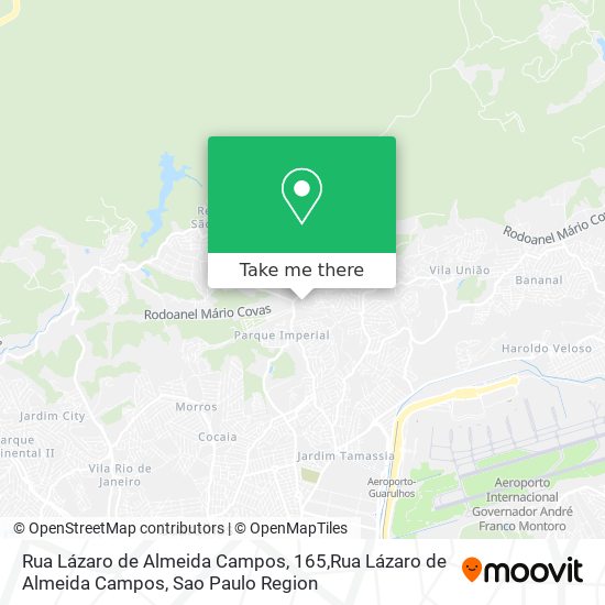 Rua Lázaro de Almeida Campos, 165,Rua Lázaro de Almeida Campos map