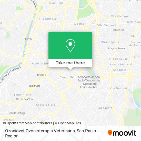 Ozoniovet Ozonioterapia Veterinária map