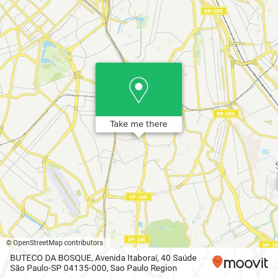 BUTECO DA BOSQUE, Avenida Itaboraí, 40 Saúde São Paulo-SP 04135-000 map