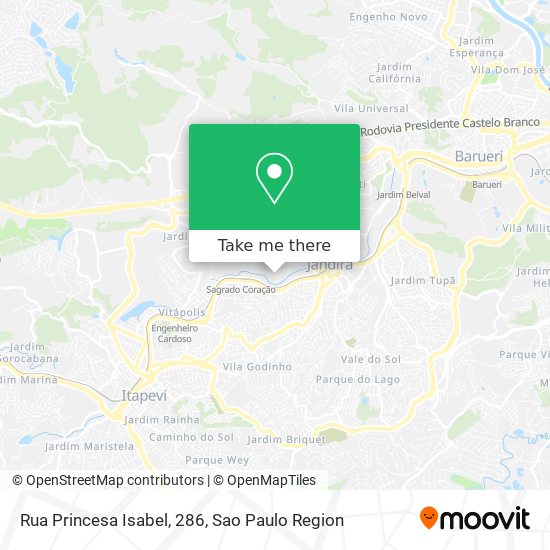 Rua Princesa Isabel, 286 map