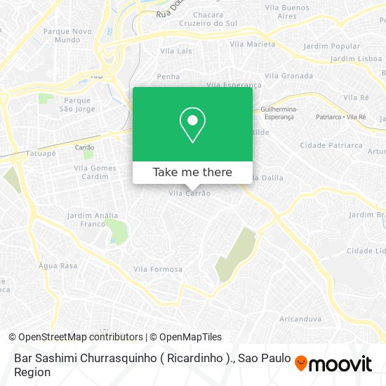 Bar Sashimi Churrasquinho ( Ricardinho ). map