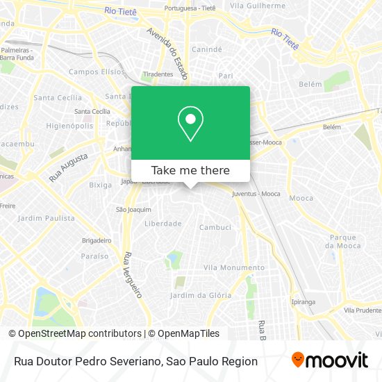 Rua Doutor Pedro Severiano map