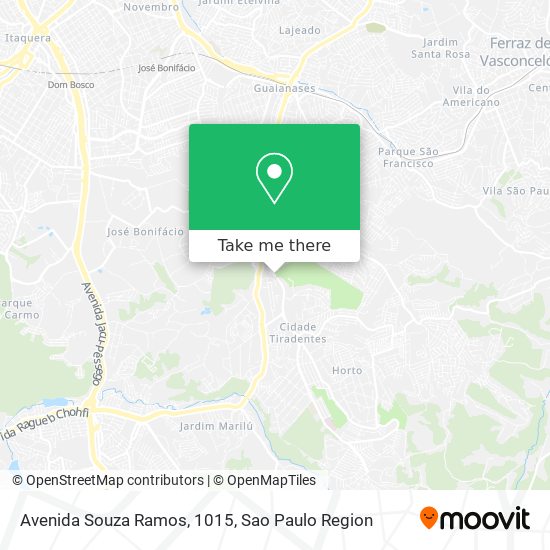 Mapa Avenida Souza Ramos, 1015