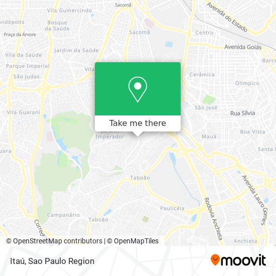 Itaú map