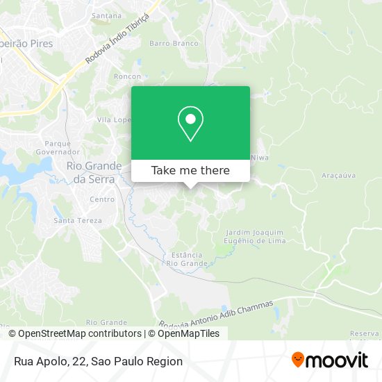Rua Apolo, 22 map