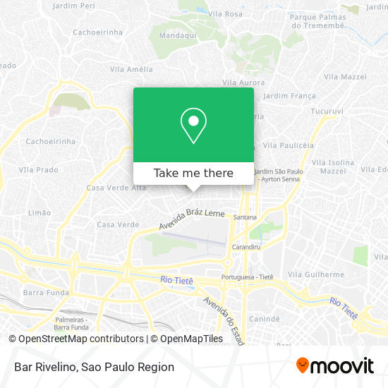Mapa Bar Rivelino