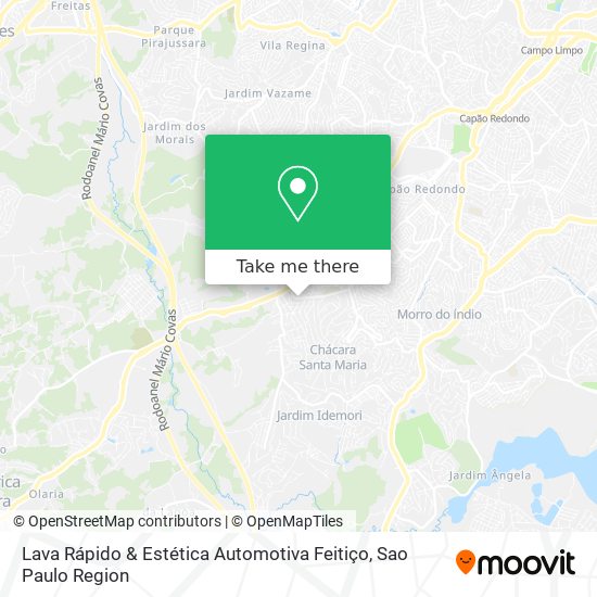 Lava Rápido & Estética Automotiva Feitiço map