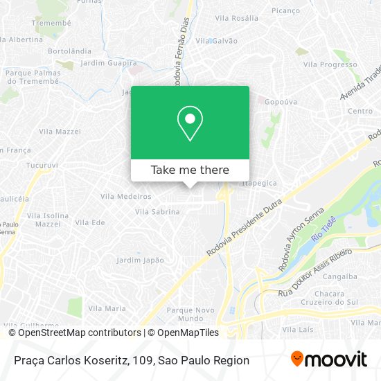 Praça Carlos Koseritz, 109 map