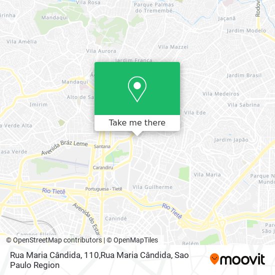 Rua Maria Cândida, 110,Rua Maria Cândida map