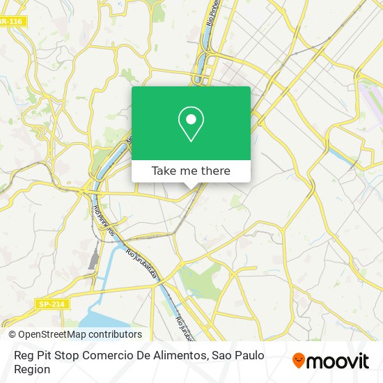 Reg Pit Stop Comercio De Alimentos map