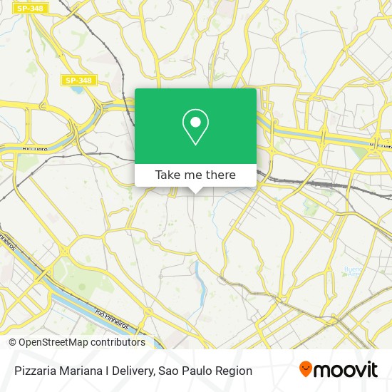 Pizzaria Mariana I Delivery map