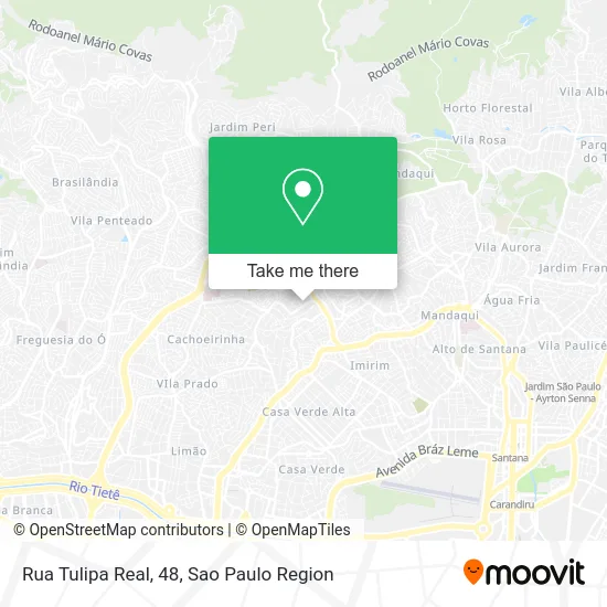 Rua Tulipa Real, 48 map