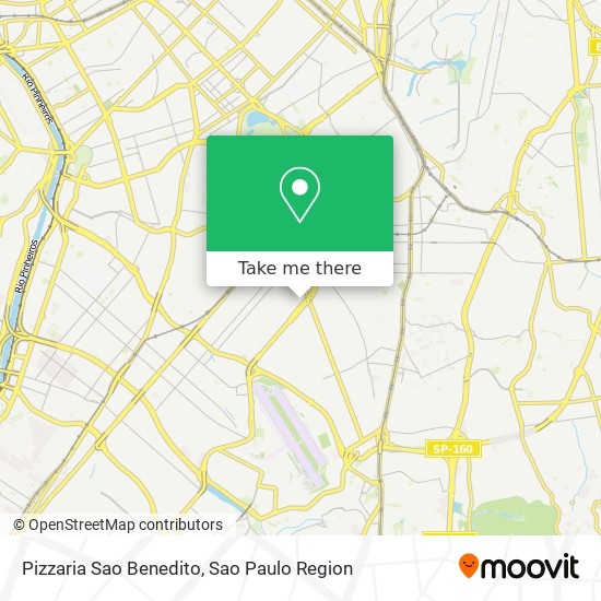 Pizzaria Sao Benedito map