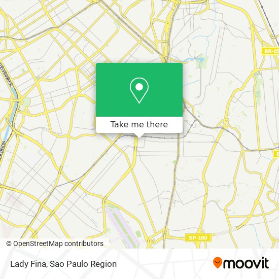 Lady Fina map