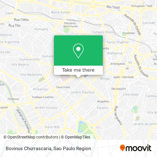 Bovinus Churrascaria map