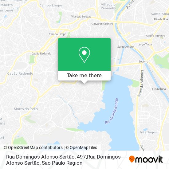 Rua Domingos Afonso Sertão, 497,Rua Domingos Afonso Sertão map