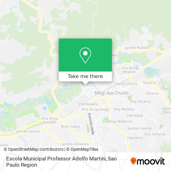 Escola Municipal Professor Adolfo Martini map