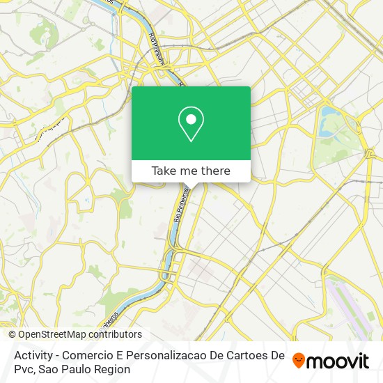 Activity - Comercio E Personalizacao De Cartoes De Pvc map