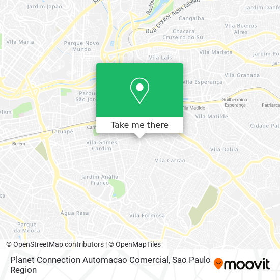 Planet Connection Automacao Comercial map