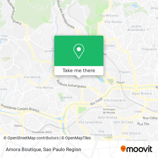 Amora Boutique map