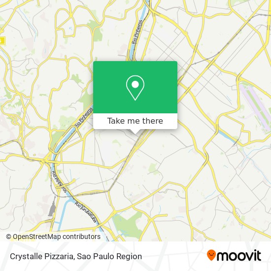 Crystalle Pizzaria map