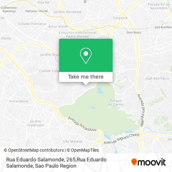 Rua Eduardo Salamonde, 265,Rua Eduardo Salamonde map