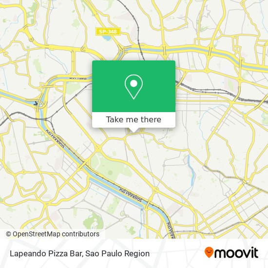 Mapa Lapeando Pizza Bar