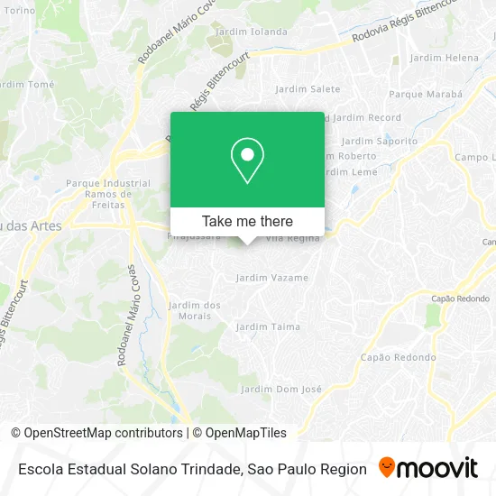 Escola Estadual Solano Trindade map