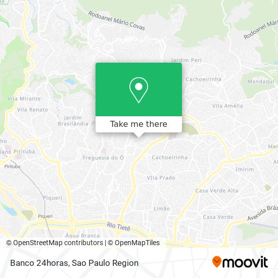 Banco 24horas map