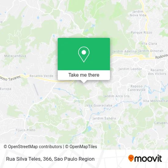 Rua Silva Teles, 366 map