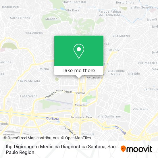 Ihp Digimagem Medicina Diagnóstica Santana map