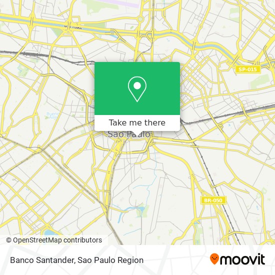 Banco Santander map