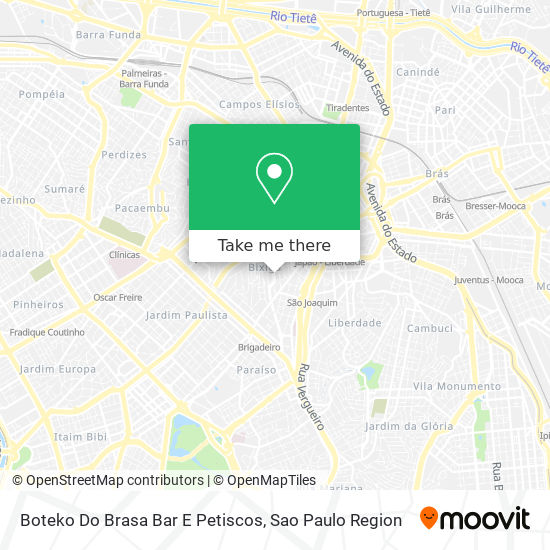 Boteko Do Brasa Bar E Petiscos map