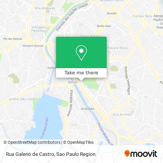 Rua Galeno de Castro map