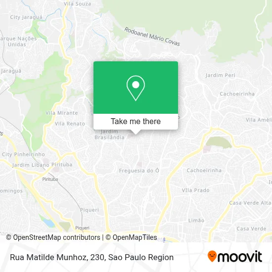 Rua Matilde Munhoz, 230 map
