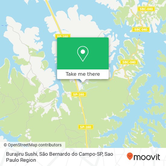 Burajiru Sushi, São Bernardo do Campo-SP map