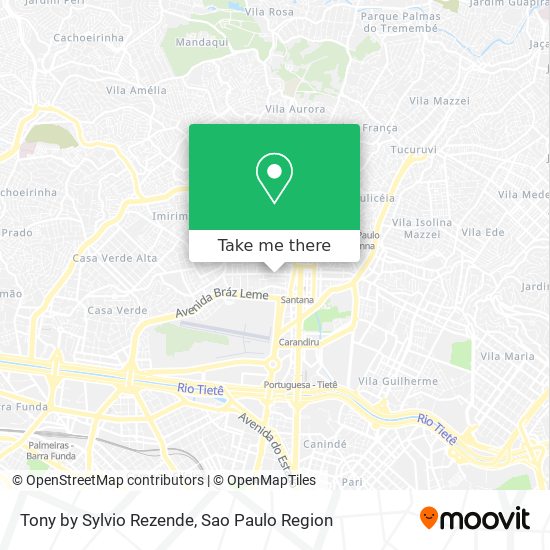 Mapa Tony by Sylvio Rezende