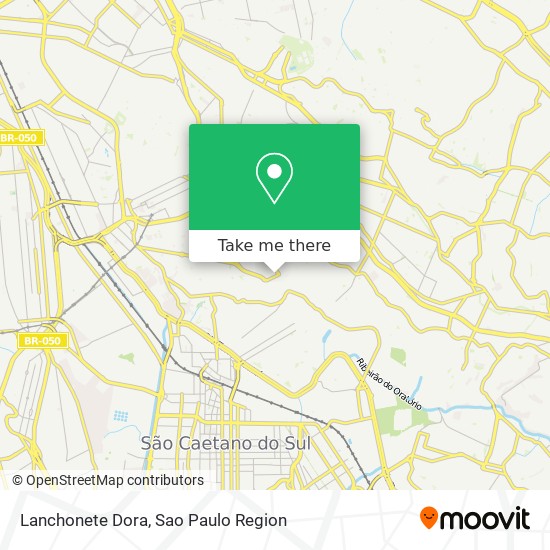Lanchonete Dora map