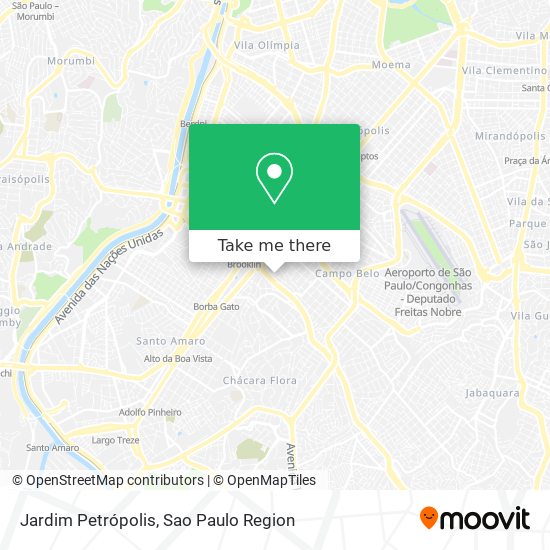 Jardim Petrópolis map