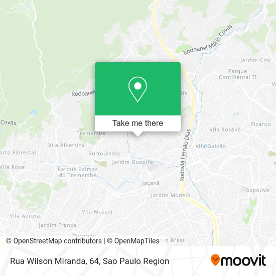 Rua Wilson Miranda, 64 map