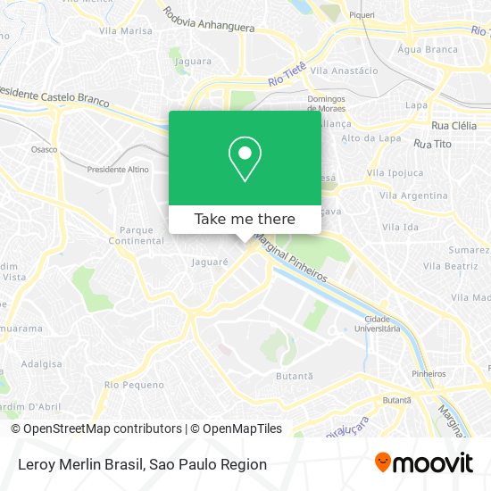 Leroy Merlin Brasil map