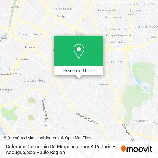 Mapa Galmaqui Comercio De Maquinas Para A Padaria E Acougue